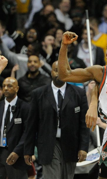 Bucks display rare poise in last seconds of win